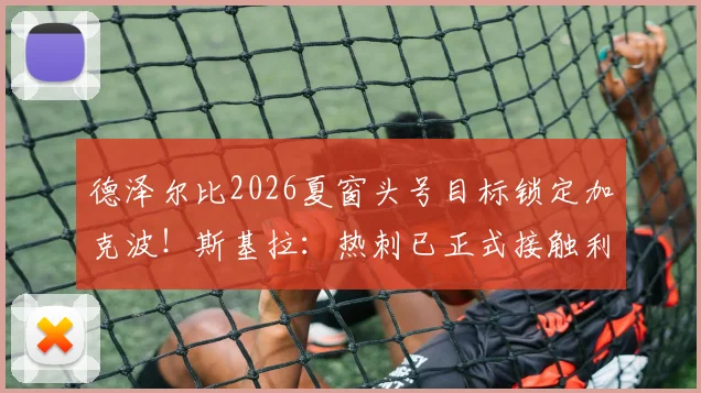 德泽尔比2026夏窗头号目标锁定加克波！斯基拉：热刺已正式接触利物浦展开转会谈判，交易前景分析